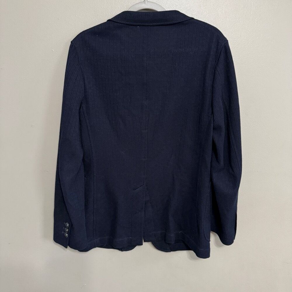 The Gigi | Angie unstructured navy blue jacket/blazer EU size 48 US 38 - Picture 4 of 11